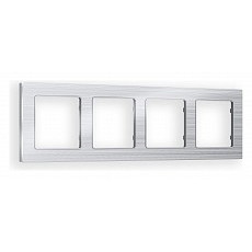 Рамка на 4 поста ambrella volt plat...